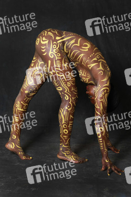 Goldornamente / Gold Ornaments Body Painting