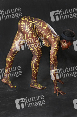 Goldornamente / Gold Ornaments Body Painting
