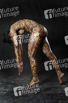 Goldornamente / Gold Ornaments Body Painting