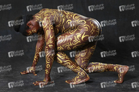Goldornamente / Gold Ornaments Body Painting