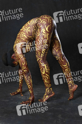 Goldornamente / Gold Ornaments Body Painting