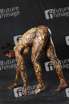 Goldornamente / Gold Ornaments Body Painting