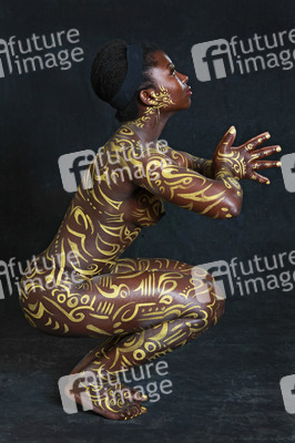 Goldornamente / Gold Ornaments Body Painting