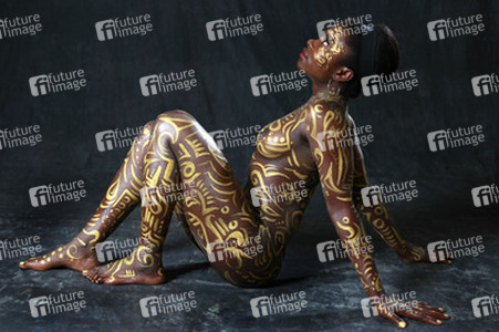 Goldornamente / Gold Ornaments Body Painting