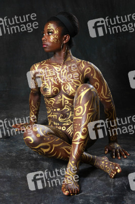 Goldornamente / Gold Ornaments Body Painting