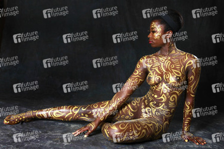 Goldornamente / Gold Ornaments Body Painting