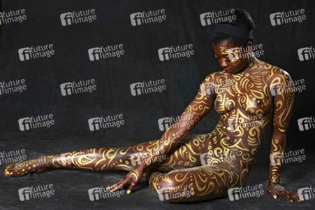 Goldornamente / Gold Ornaments Body Painting