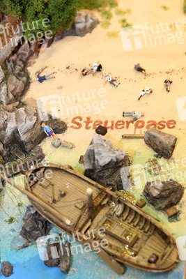 Andrea Nahles im Miniatur Wunderland, Berlin