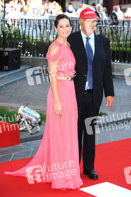 Niki Lauda mit Ehefrau Birgit