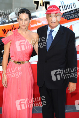 Niki Lauda mit Ehefrau Birgit