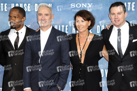 Jamie Foxx, Roland Emmerich, Ute Emmerich, Channing Tatum