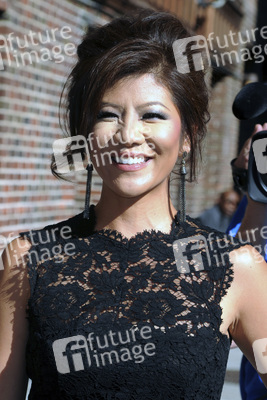 Julie Chen bei der 'Late Show with David Letterman', New York