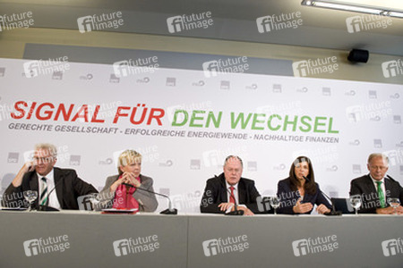 Rot-grünes Treffen der Spitzenkandidaten und Minsterpräsidenten, Berlin