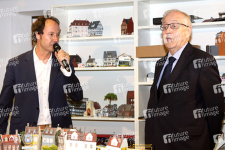 Rainer Brüderle im Miniatur Wunderland, Hamburg