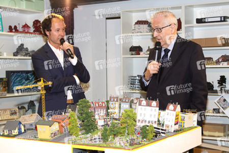 Rainer Brüderle im Miniatur Wunderland, Hamburg