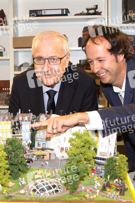 Rainer Brüderle im Miniatur Wunderland, Hamburg
