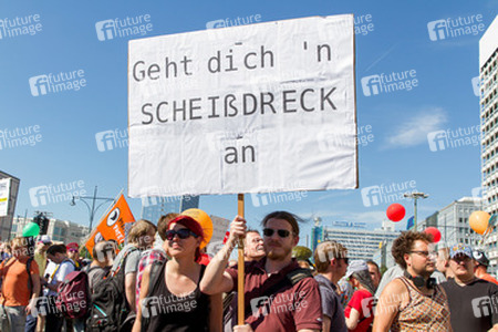 'Freiheit statt Angst 2013' Demonstration, Berlin
