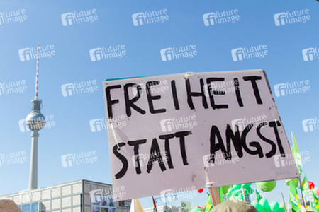 'Freiheit statt Angst 2013' Demonstration, Berlin