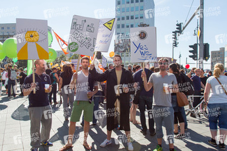 'Freiheit statt Angst 2013' Demonstration, Berlin