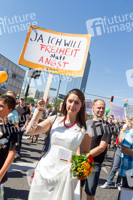 'Freiheit statt Angst 2013' Demonstration, Berlin