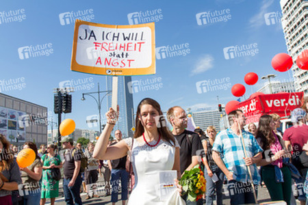 'Freiheit statt Angst 2013' Demonstration, Berlin
