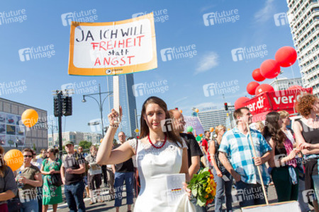'Freiheit statt Angst 2013' Demonstration, Berlin