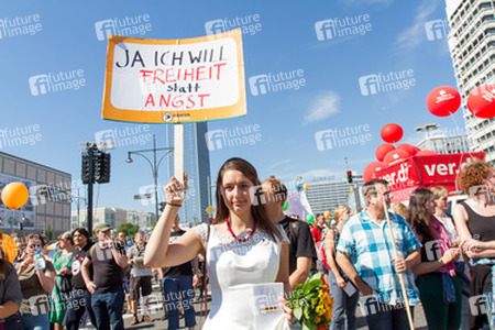 'Freiheit statt Angst 2013' Demonstration, Berlin