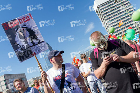 'Freiheit statt Angst 2013' Demonstration, Berlin