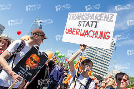 'Freiheit statt Angst 2013' Demonstration, Berlin