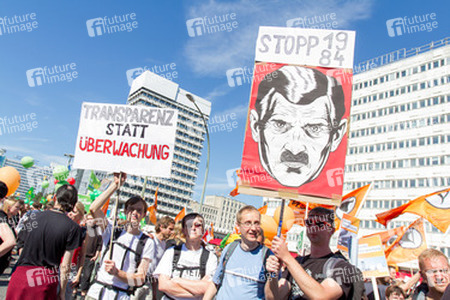 'Freiheit statt Angst 2013' Demonstration, Berlin