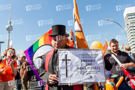 'Freiheit statt Angst 2013' Demonstration, Berlin