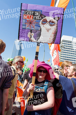 'Freiheit statt Angst 2013' Demonstration, Berlin