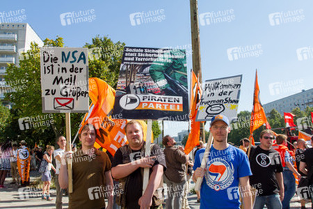 'Freiheit statt Angst 2013' Demonstration, Berlin