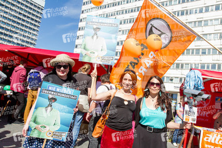 'Freiheit statt Angst 2013' Demonstration, Berlin