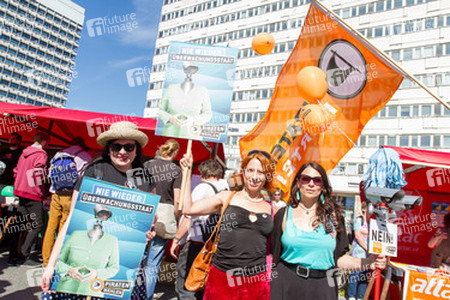 'Freiheit statt Angst 2013' Demonstration, Berlin