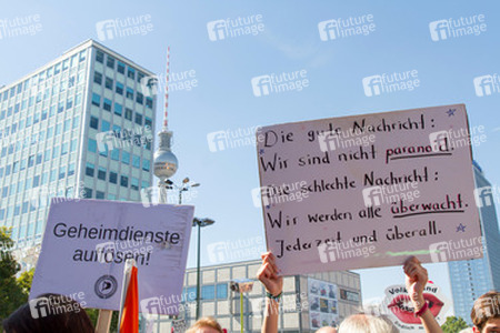 'Freiheit statt Angst 2013' Demonstration, Berlin