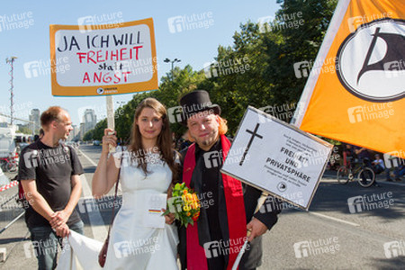 'Freiheit statt Angst 2013' Demonstration, Berlin