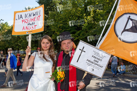 'Freiheit statt Angst 2013' Demonstration, Berlin