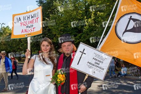 'Freiheit statt Angst 2013' Demonstration, Berlin