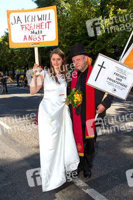 'Freiheit statt Angst 2013' Demonstration, Berlin
