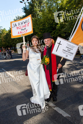 'Freiheit statt Angst 2013' Demonstration, Berlin