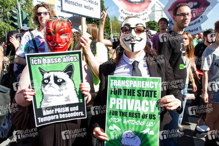 'Freiheit statt Angst 2013' Demonstration, Berlin