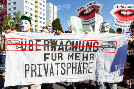 'Freiheit statt Angst 2013' Demonstration, Berlin