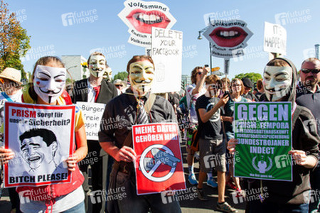 'Freiheit statt Angst 2013' Demonstration, Berlin