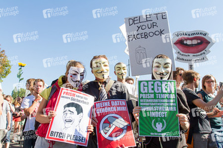'Freiheit statt Angst 2013' Demonstration, Berlin
