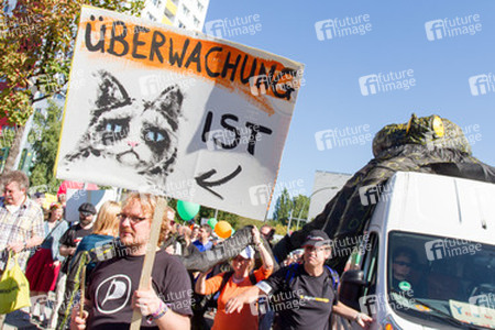 'Freiheit statt Angst 2013' Demonstration, Berlin