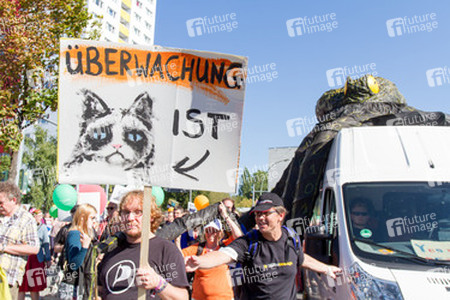 'Freiheit statt Angst 2013' Demonstration, Berlin