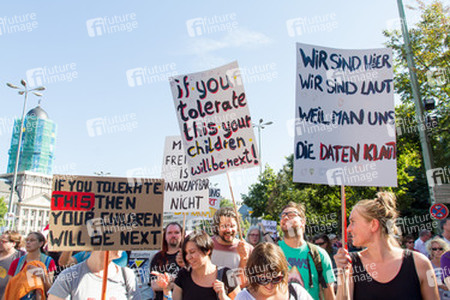 'Freiheit statt Angst 2013' Demonstration, Berlin
