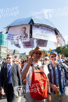 'Freiheit statt Angst 2013' Demonstration, Berlin