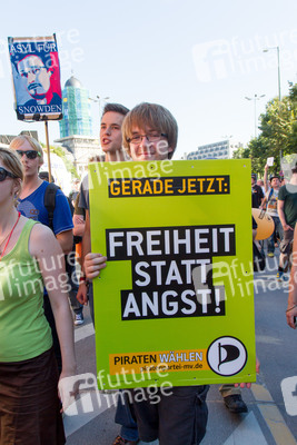 'Freiheit statt Angst 2013' Demonstration, Berlin
